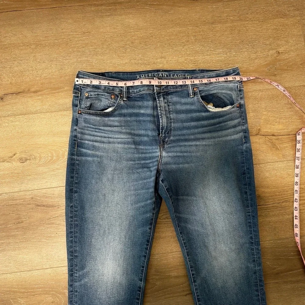 American Eagle Air‎ Flex Skinny Jeans Mens Size 40x32 Casual Summer Medium Wash